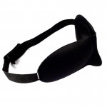 VIAGGI Black 3D Eye Shades, Eye Mask, Sleep Eye Mask for Travel, Sleeping Eye Mask for Women and Men, Eye Cover